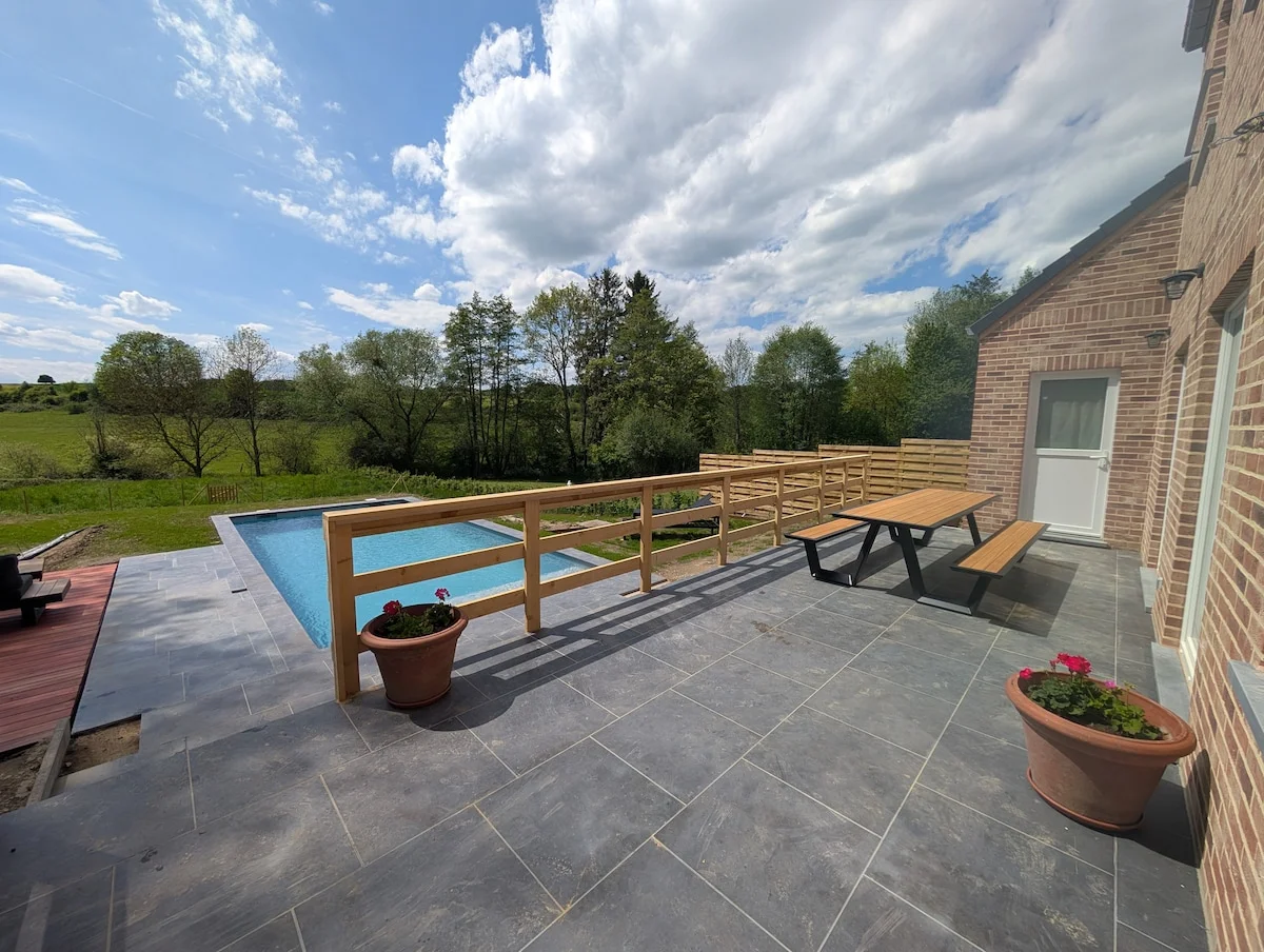 Terrasse & piscine