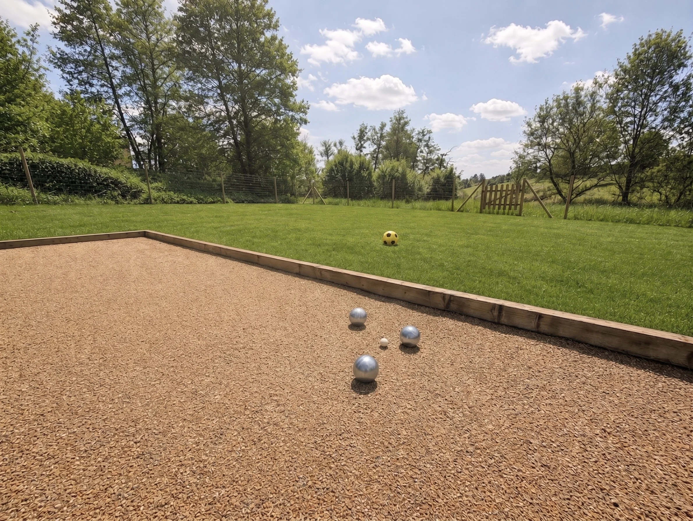 Terrain de pétanque