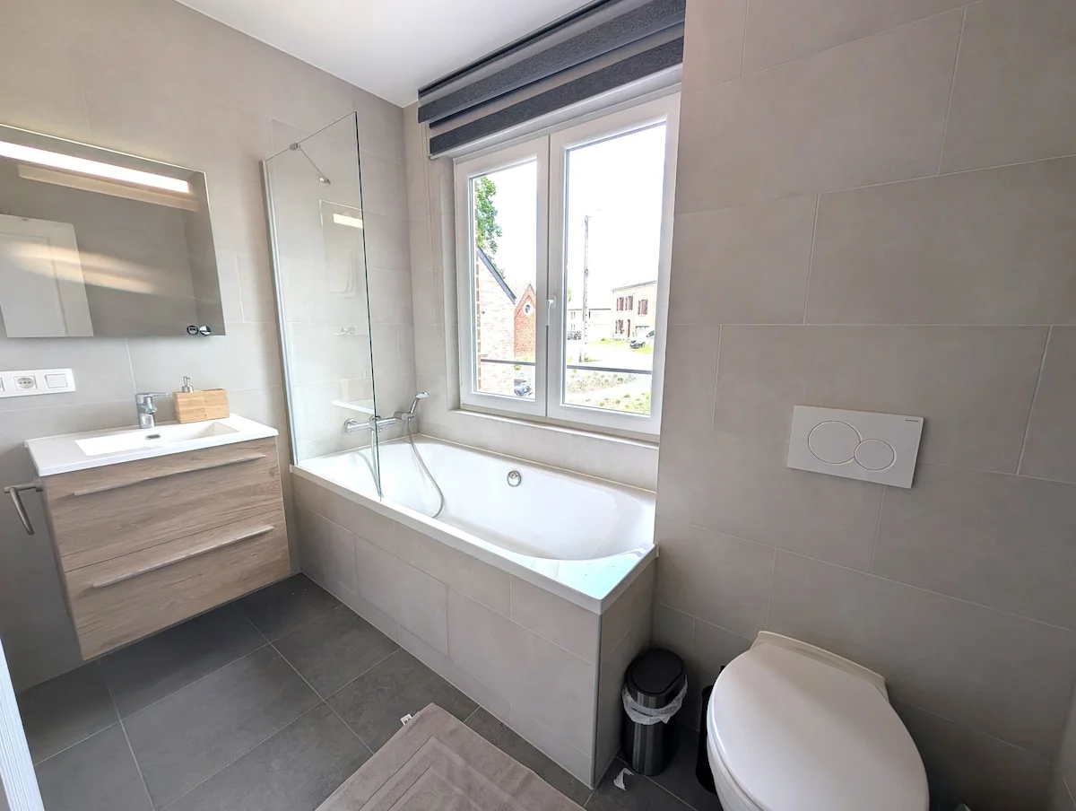 Salle de bain — baignoire